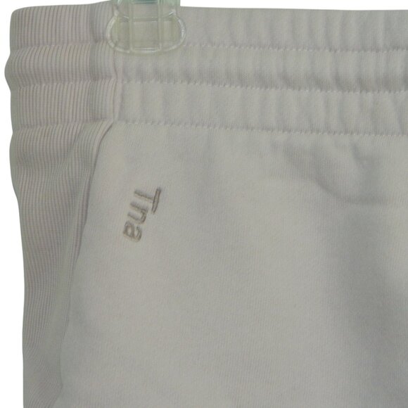 TNA Aritzia Cozy Fleece Boyfriend Pink Lightweight Jersey Sweat Shorts Size S - Picture 7 of 11